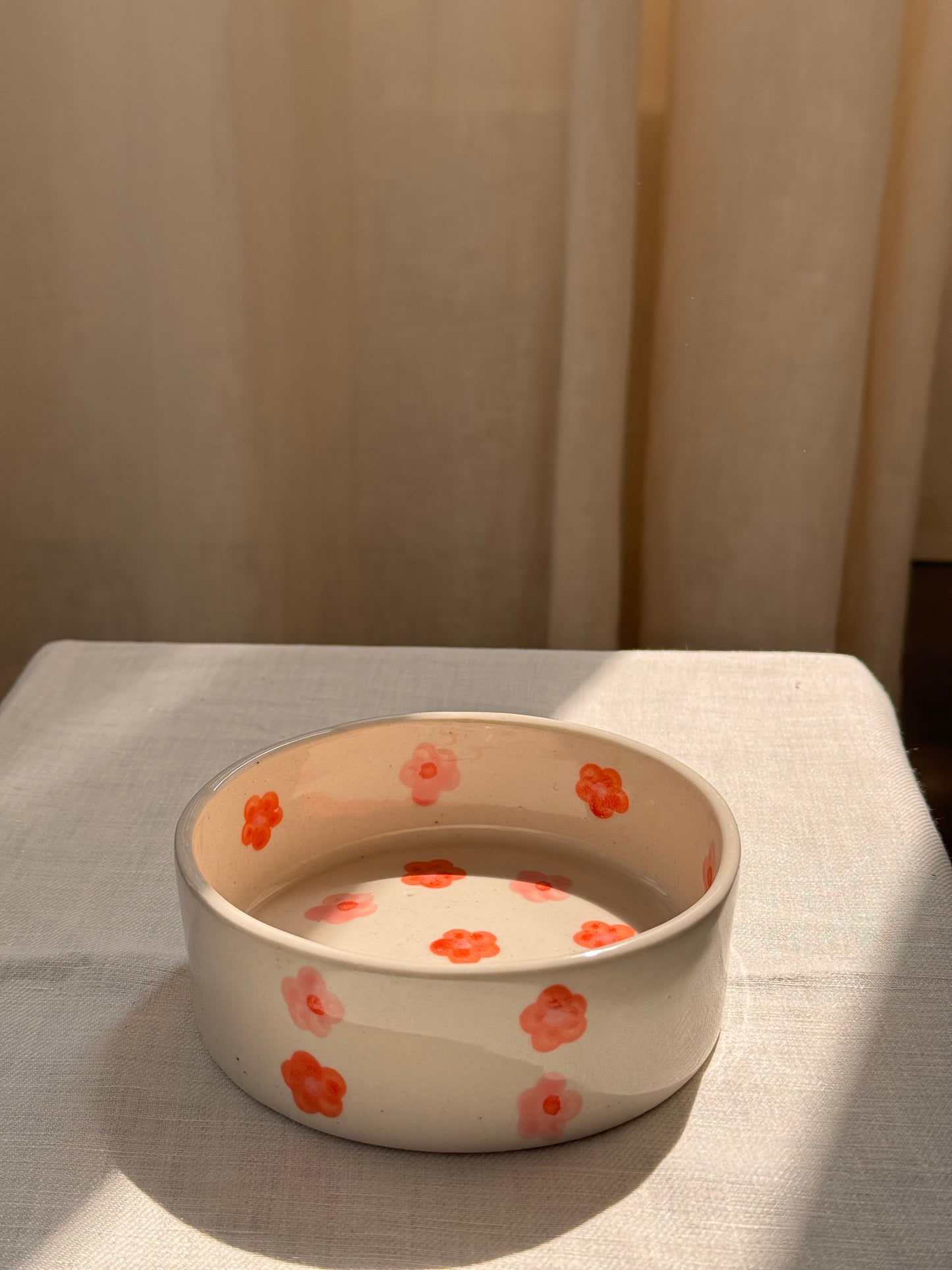 Floral Snack Bowl