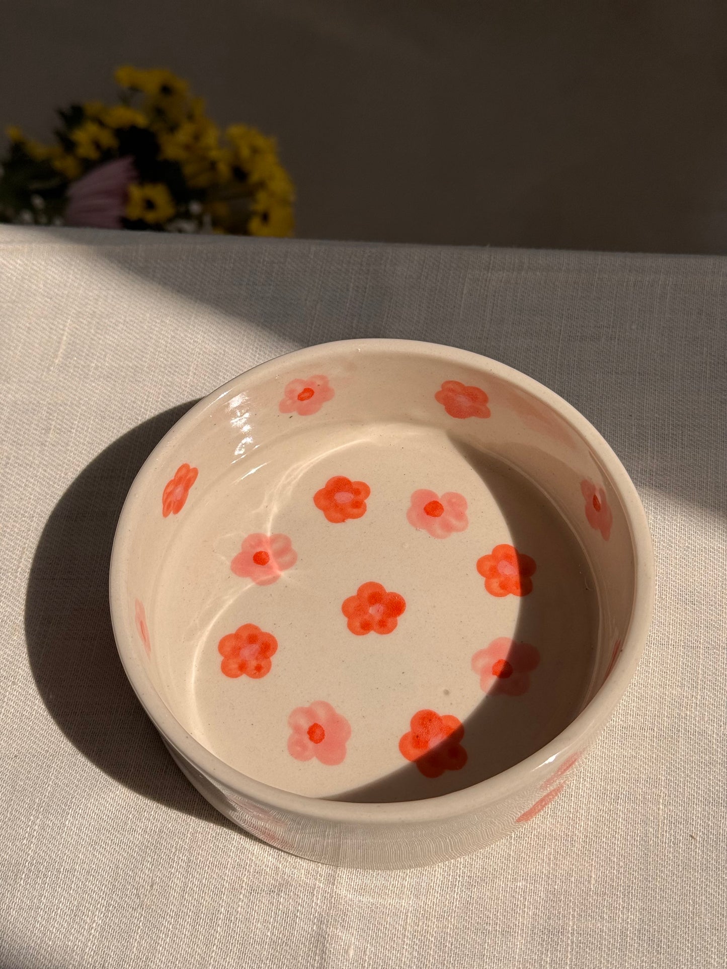 Floral Snack Bowl