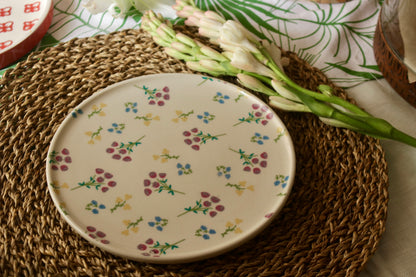 Floral Plate